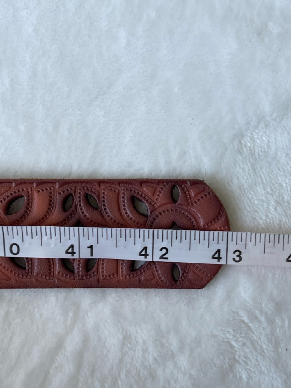 Fossil Women’s Waist Belt size L Floral - Picture 6 of 6